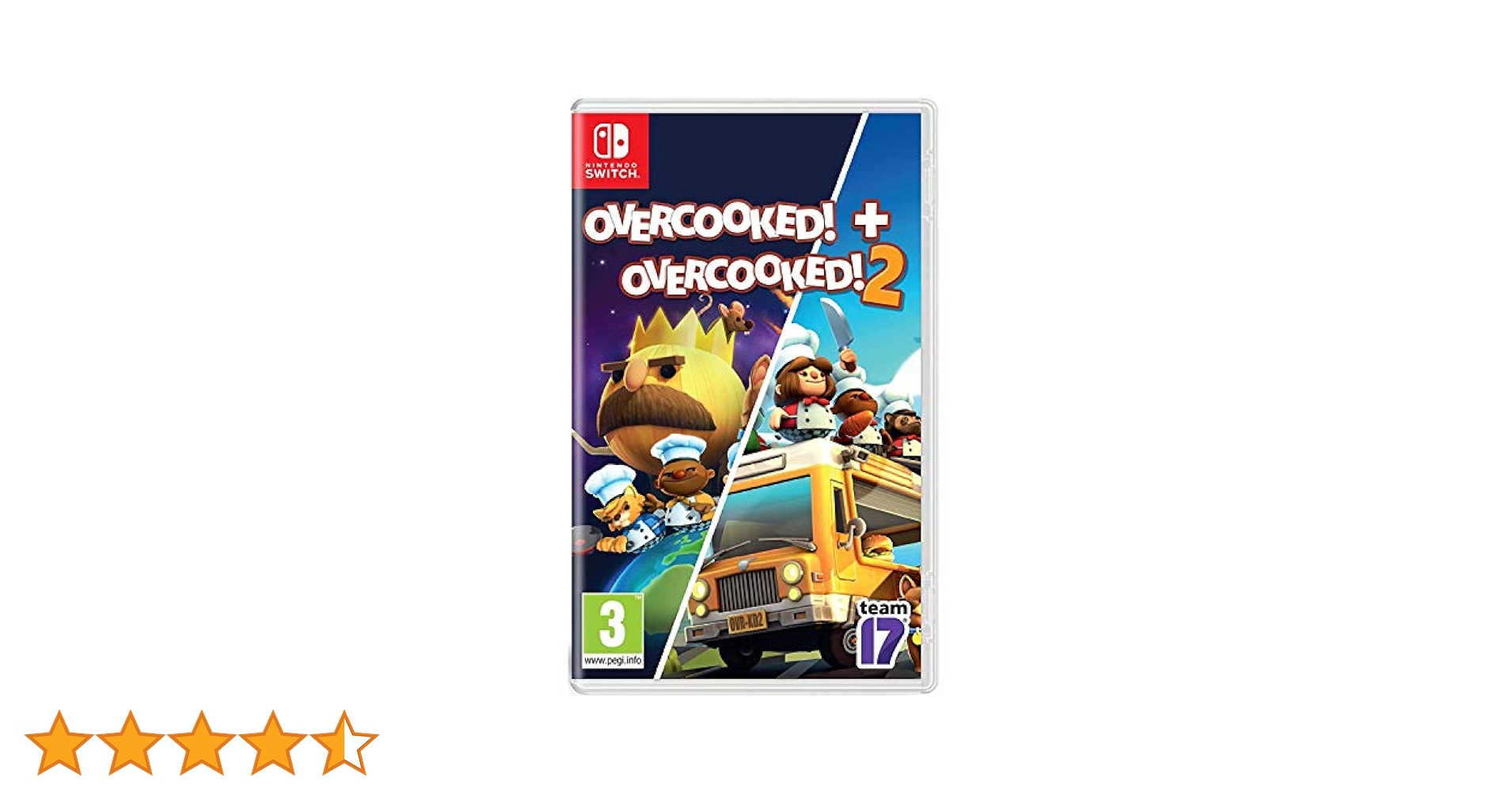 Overcooked! + Overcooked! 2 NSW (Region Free): Video Games